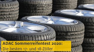 ADAC Test Die besten Sommerreifen 2020  ADAC [upl. by Aonehc]