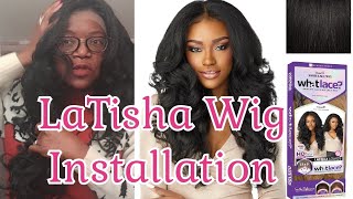 Amazon  LaTisha Wig Installation  How To Install A Wig  Glueless Method [upl. by Eneiluj]