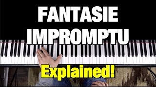 Chopin Fantasie Impromptu Op 66 Piano Tutorial Fantaisie [upl. by Aleakcim]