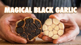 How To Make Black Garlic At Home Easily [upl. by Almita]