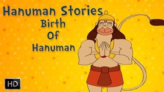 Hanuman Story in English  Birth Of Hanuman  Animated  Kids Short Stories [upl. by Irish248]