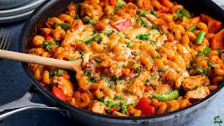 30 Minute One Pot Chicken Pasta  Perfect Family Weeknight Dinner [upl. by Merlin638]