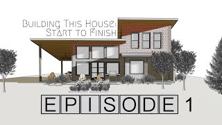 Building A House Start To Finish  Episode 1 Site Prep and Digging Footings [upl. by Pack]