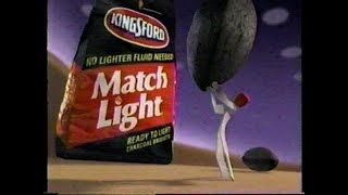 Kingsford charcoal match light early 90s [upl. by Neeoma]