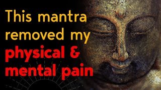 Buddhist Mantra For Healing all Sufferings Pain and Depression  Tayata Om Mantra [upl. by Hertha]