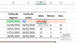 033 antiguedad en años meses y días [upl. by Jerald]