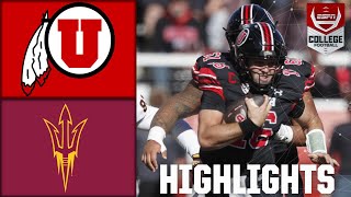 Arizona State Sun Devils vs Utah Utes  Full Game Highlights [upl. by Airetas1]