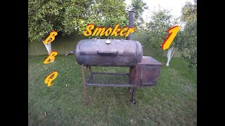 Smoker  Ahumador de Carne  parte 1 [upl. by Annaerb]