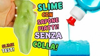 5 SLIME CON SAPONE PIATTI SENZA COLLA RICETTE SUGGERITE DA VOI SLIME TEST Iolanda Sweets [upl. by Asirap]