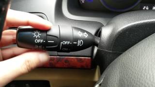 How to turn on fog lights [upl. by Liss769]