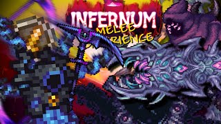 Terraria  CALAMITY INFERNUM The MELEE CLASS EXPERIENCE [upl. by Grannia724]