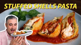 How to Make STUFFED SHELLS PASTA Like an Italian [upl. by Lamag569]