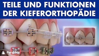 Kieferorthopädie – Teile und Funktionen der Zahnspange © [upl. by Renae]