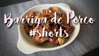 BARRIGA DE PORCO NA AIRFRYER shorts [upl. by Necila140]