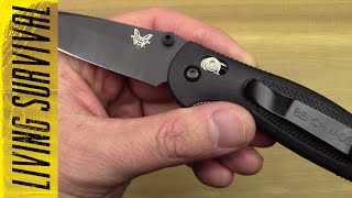 Benchmade Mini Griptilian Folding Knife Review [upl. by Reggi348]