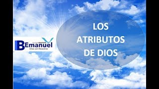 ATRIBUTOS de DIOS [upl. by Ennaillij]