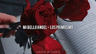 Mi bello Angel Letra  Los primos MX [upl. by Yevreh]