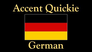 Accent Quickie  German [upl. by Portwin]