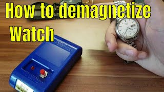 How to demagnetize your Watch [upl. by Audun]