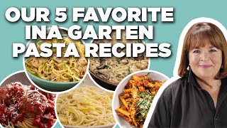 Our 5 Favorite Pasta Recipes from Ina Garten  Barefoot Contessa  Food Network [upl. by Adnert]