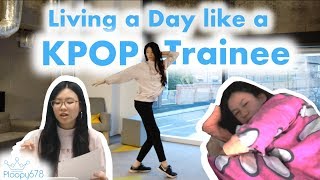 I trained like a KPOP idol for a day almost died [upl. by Thorbert10]