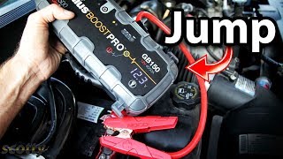 How to use Jump Starter on a Dead Car Battery [upl. by Garlan1]