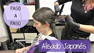 Alisado japonés paso a paso [upl. by Eiuqnimod]