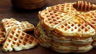 Homemade Waffles Recipe [upl. by Rush560]