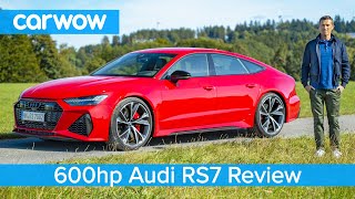 Audi RS7 2020 review – tested 060mph and on the Autobahn [upl. by Payne]