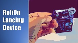 Relion Lancing Device Instructions How to Use [upl. by Peppard]