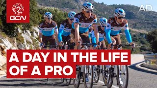 A Day In The Life Of A Pro Cyclist with AG2R La Mondiale [upl. by Ariet163]