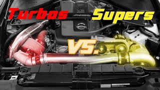 Superchargers vs Turbochargers  Settling the Debate [upl. by Oberheim199]