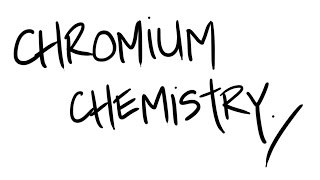 AQA A2 Chemistry  Chromium Chemistry [upl. by Mcdermott73]