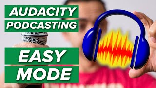 How to Record and Edit a Podcast in Audacity Complete Tutorial [upl. by Akym]