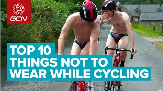 Top 10 Things Not To Wear While Cycling [upl. by Stclair]