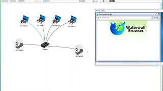 Webserver und DNS in Filius einrichten [upl. by Gunthar587]