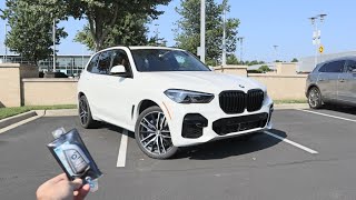 2022 BMW X5 M50i Start Up Exhaust POV Test Drive and Review [upl. by Harv]