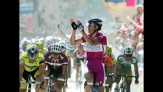 ALESSANDRO PETACCHI FASSA BORTOLO LE 9 VITTORIE DI ALEJET AL GIRO DITALIA 2004 [upl. by Ragouzis976]