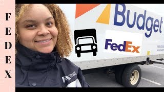 A Day In The Life Of A Fedex Delivery Driver Vlogmas Day 1 [upl. by Eirovi]