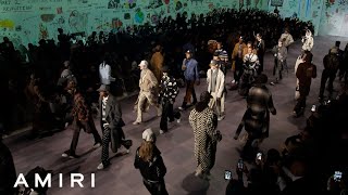 AMIRI AUTUMNWINTER 2022 RUNWAY SHOW [upl. by Adoh]