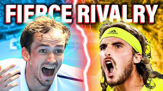 Medvedev Vs Tsitsipas The EXPLOSIVE Clash of Styles [upl. by Amice]