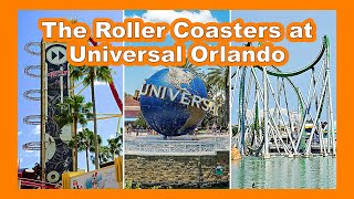 Every Roller Coaster at the Universal Orlando Resort [upl. by Oaoj]