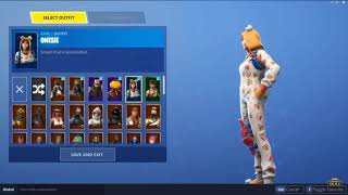 Fortnite Leaked Onesie Skin [upl. by Eitsud]