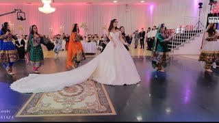 Hewad Group new dance in Diana and Murtaza wedding to Arezo Nikbin  Jawid Sharif amp Qais Ulfat Songs [upl. by Illa54]