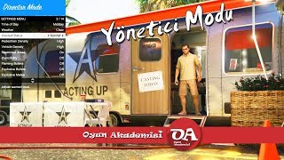 GTA 5 Yönetmen Mod ile Nasıl Oynanır  Director Mode [upl. by Behlau892]