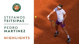 Stéfanos Tsitsipás vs Pedro Martínez  Round 2 Highlights I RolandGarros 2021 [upl. by Nadia]