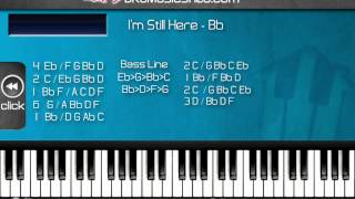 How to play IM STILL HERE by The Williams Brothers PIANO TUTORIAL [upl. by Hebert]