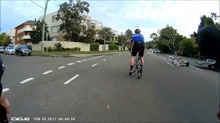 Cyclist Riding Outside the Bicycle Lane Gets a Well Deserved Prize  ViralHog [upl. by Cordova]