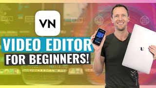 VN Video Editor  COMPLETE Tutorial for Beginners iPhone Android amp Mac [upl. by Itnahsa352]