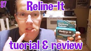 RelineIt Denture Reline Tutorial and Review [upl. by Chatav]